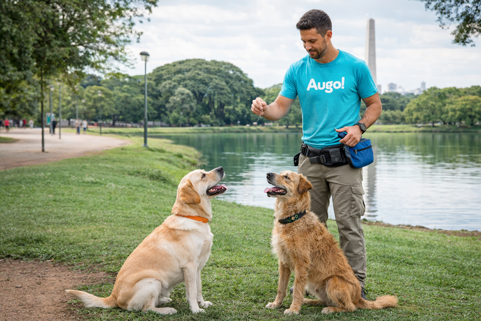 Adestramento na Casa Verde